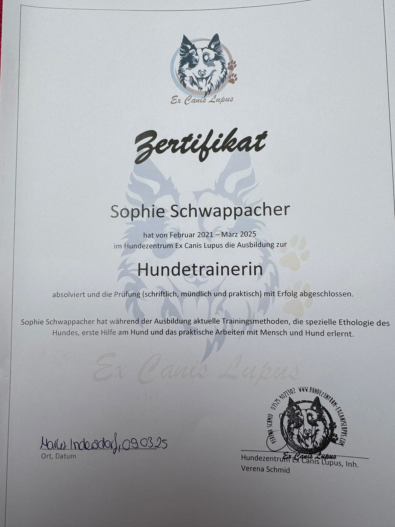 Hundetrainerin